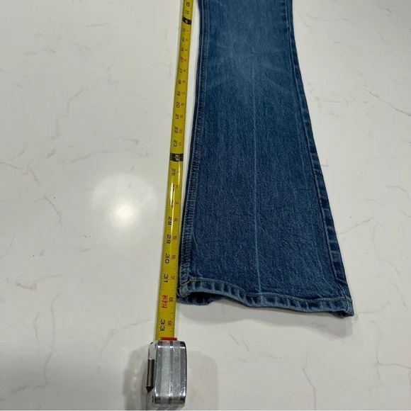 We The Free Lasso High Rise Button Fly Straight Leg Jeans 24 - Picture 14 of 14